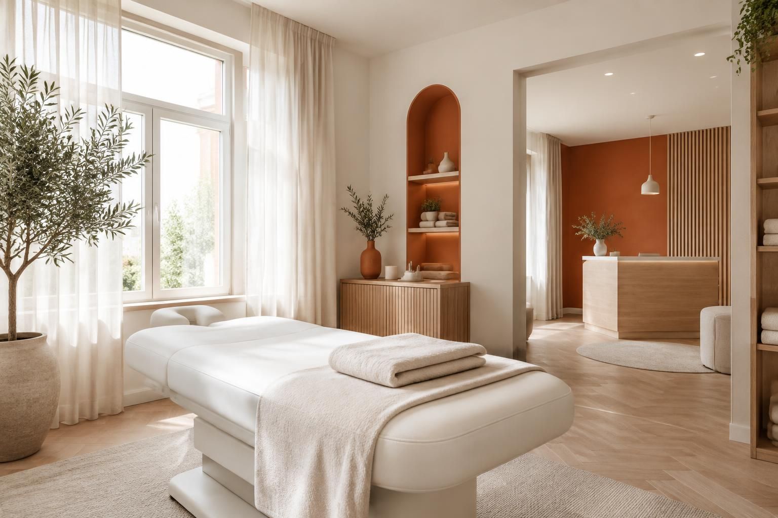 Raumvisualisierung für Body & Core Bielefeld – kein Originalfoto